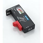 BT-168 Universal Analog Pil Test Cihazı - 9V, AA, AAA, C, D ve D&uuml;ğme Pil Doluluk &Ouml;l&ccedil;er Batarya Kontrol Aleti