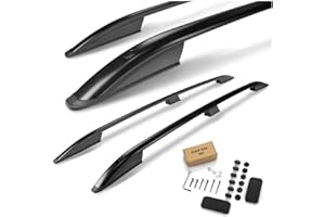 CHROMEMASTER | Les Barres de Toit Compatible avec Renault Kangoo L1 Court 2021+; Rails de Toit Conçus pour Le Montage de Barres de Toit, de Coffres de Toit, de Porte-vélos | Aluminium Durable