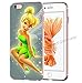Produktbild Blitz® TINKERBELL SERIE Schutz Hülle Transparent TPU Cartoon Comic Case iPhone M5 iPhone 6 6s