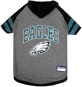 Pets First Philadelphia Eagles Hoodie T-Shirt, Small