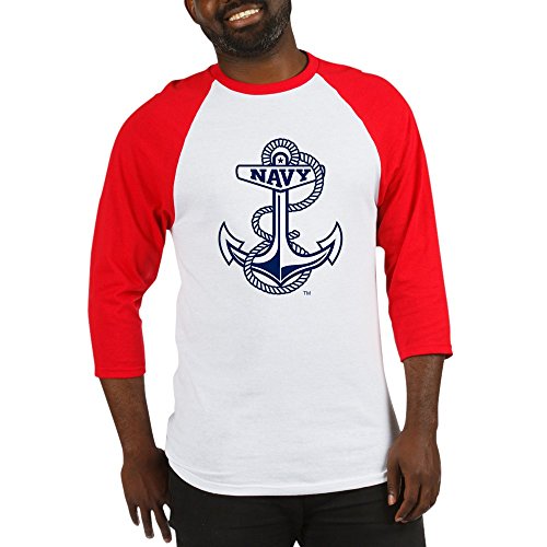 Cafepress U S Naval Academy Anchor Cotton Baseball Jersey