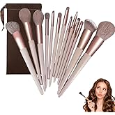 La Venust Luxury 13 Brown Makeup Brush Set – Perfect for Professionals & Beauty Lovers