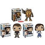 Funko Pop Pack Bioshock Infinite: Big Daddy + Booker DeWitt + Elizabeth