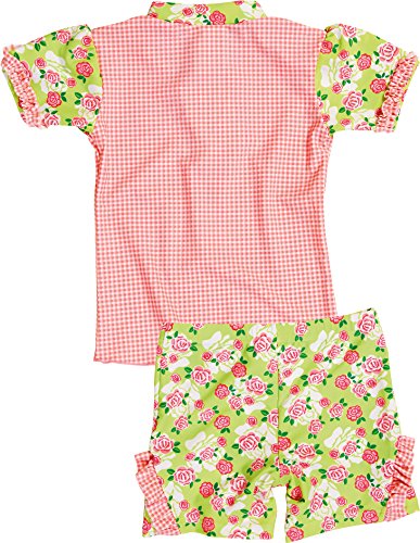 Playshoes Mädchen Tankini Uv-schutz Bade-set Rosen - 2