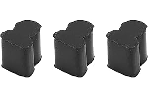 WALFRONT 3 Pièces Valve Rotor Pare-chocs Caoutchouc Tampon Arrêt Instrument Accessoire Ensemble Kit Instrument Pare-chocs pour Cor Français Instrument à Vent Noir