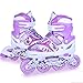 Produktbild Skating Schuhe Inlineskates Flash Verstellbare Rollschuhe S (31-34) Lila