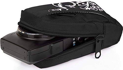 Bundlestar - Sacoche pour appareil photo - MANGA IV - Chic Noir   Blanc