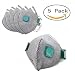 Produktbild Asien N95 Anti Verschmutzung Maske Sicherheit Atemschutzmaske 4 Schicht Filter Einsatz Anti Staub Mund Maske für Outdoor 5 Pack