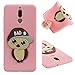 Produktbild Huawei Mate 10 Lite Hülle,Roreikes Handyhülle Ultra Dünn Soft Silikon Schutzhülle Schutz vor Fingerabdruck,Niedlichen Männliche Eule Muster Staub und Scratch- Stoßfest TPU Case