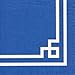 Produktbild Entertaining with Caspari Cocktail Napkins, Rive Gauche Marine Blue, Pack of 20 by Caspari