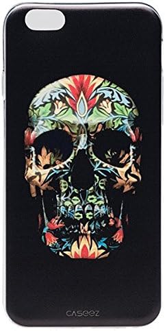 Caseez "Black Skull" Back Cover Case for Apple iPhone 6/6s