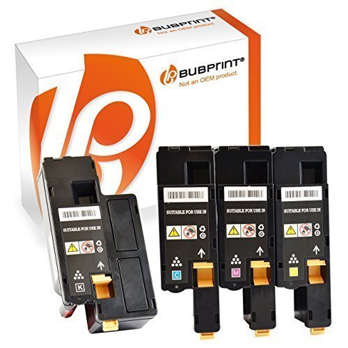 4 Toner-Kartuschen kompatibel für Dell C1660 SET Multipack - Schwarz - Rot - Blau - Gelb