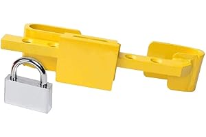 INVERO All Ride System blokady z hartowanej stali do kontenerów, wysokiej jakości przyczepa do ciężarówek z kłódką bezpieczeństwa 4 klucze w zestawie