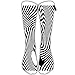 Produktbild Randell Unisex Classic Knee High Over Calf Surreal Woman Sound System Speakers Tattoo 3D Print Athletic Soccer Tube Cool Fun Party Cosplay Socks