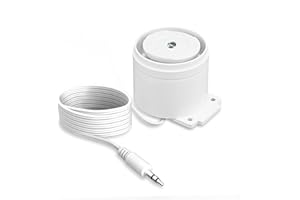 YISEELE Sirena cablata, sirena d'allarme, mini cicalino da 5 V compatibile con sistema di sicurezza wifi-700 (120 DB)