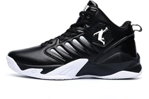 CLOFAB Basketball Shoes Men Classic Sneakers for Men High Top Breathable Non-Slip Fitness Sports Shoes Running Walking