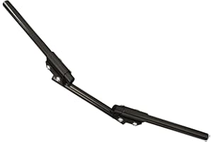 ALCHEMY PARTS Moto Guidon Façon Bracelets Pour Roadster Streetfighter pour 125cc et Autres - 22mm 7/8 Pouce | Noir