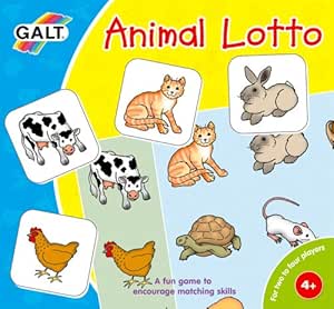 Galt Toys Animal Lotto: Amazon.co.uk: Toys &amp; Games