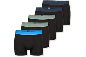 Schiesser Herren 5 Pack Bio Baumwolle Multipack-95/5 Organic Boxershorts