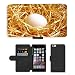 Produktbild hello-mobile PU LEDER LEATHER FLIP CASE COVER HÜLLE ETUI TASCHE SCHALE // M00137093 Nest Egg Vogelfutter Protein Basket // Apple iPhone 6 PLUS 5.5"