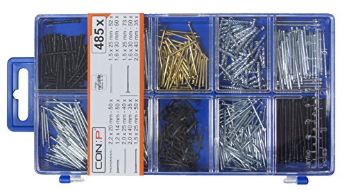 Connex DP8500054 Nägel und Stifte-Sortimentskasten, 485- teilig - 3