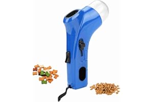 Joyzan Pet Treat Launcher, Dog Food Feeder Snack Catapult Dispenser Interactive Tool Eject Treat Dispenser Dog Toy Slinger Interactive Puppy Food Indoor Outdoor Cats Pets