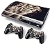 Produktbild PS3 Original PlayStation 3 Mähmaschine reaper Skin Aufkleber PVC für Konsole + 2 Controller / Pads Schutzfolie Aufkleber Cover Art 2Queens