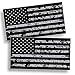 Price comparison product image Csheng Car sticker Vinyl Decals reflective Black OPS American Flag Stickers Subdued USA Car Truck Grunge US 1Pair