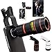 Produktbild Universal Mobile Handy HD 8X Clip auf optischen Zoom Teleskop Kameraobjektiv (Black)