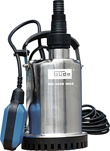 Preisvergleich Produktbild Güde Flachsaugerpumpe ''GFS 4000 INOX'' 94606, Fördermenge Max. 7.000 Liter