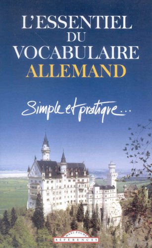 couverture de : L'essentiel du vocabulaire allemand