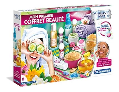 Clementoni- Science & Jeu-Mon Premier Coffret Beauté, 52348, Multicolore