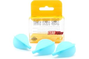 CUESOUL TERO AK4 Dart Flight Forma de estándar, Delgado, Cometa, Diamante, Escudo, Juego de 3 Piezas