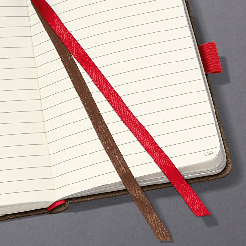 Sigel CO603 Notizbuch, ca. A5, liniert, Design Vintage, Leder-Look, braun CONCEPTUM – große Auswahl - 5