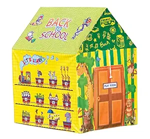 zest 4 toyz Hut Type Kids Toys Jumbo Size Play Tent House for Boys and Girls (Back to School)