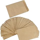 150 Mini Sacchetti Di Carta Kraft Con Nastro Adesivo - 6x9 Cm Per Caramelle, Semi, Monete | Ideali Per Regali E Conservazione - Foto 12