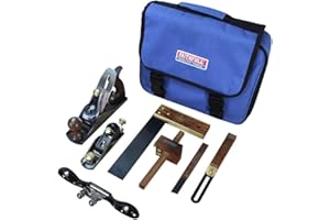 Faithfull FAICARPBAG 7 Piece Carpenters Tool Set WIth Carry & Storage Case,Blue