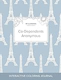 Image de Adult Coloring Journal: Co-Dependents Anonymous (Pet Illustrations, Eiffel Tower)