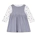 Designer Babies Navy Striped Pinafore And Bodysuit Set 9-12 Months