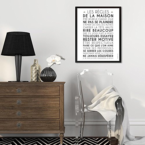 Mes-Mots-Dco-Aff-Hr-4050-001-Affiche-Papier-Blanc-40-x-50-x-01-cm