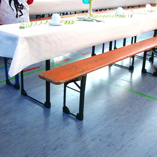 Preisvergleich Produktbild Bierzeltgarnitur Schoner - 12 Original BIETISCHUH® - PREMIUM Bodenschoner