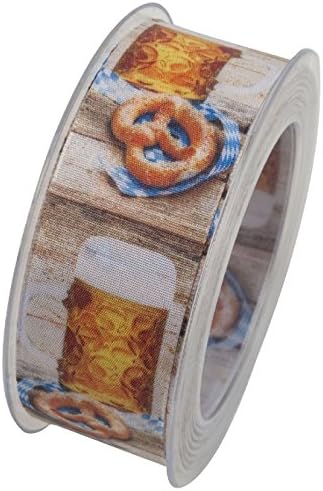 15 Meter Ribbon 40 mm Bread Bavarian with Sturdy Edge