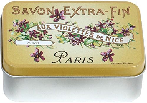 French Classics Metal Box Savon Paris