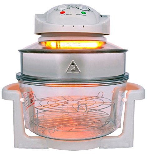 17L Halogenofen Heissluftofen Mini Backofen Heißluft Halogen Ofen +Erweiterung - 2