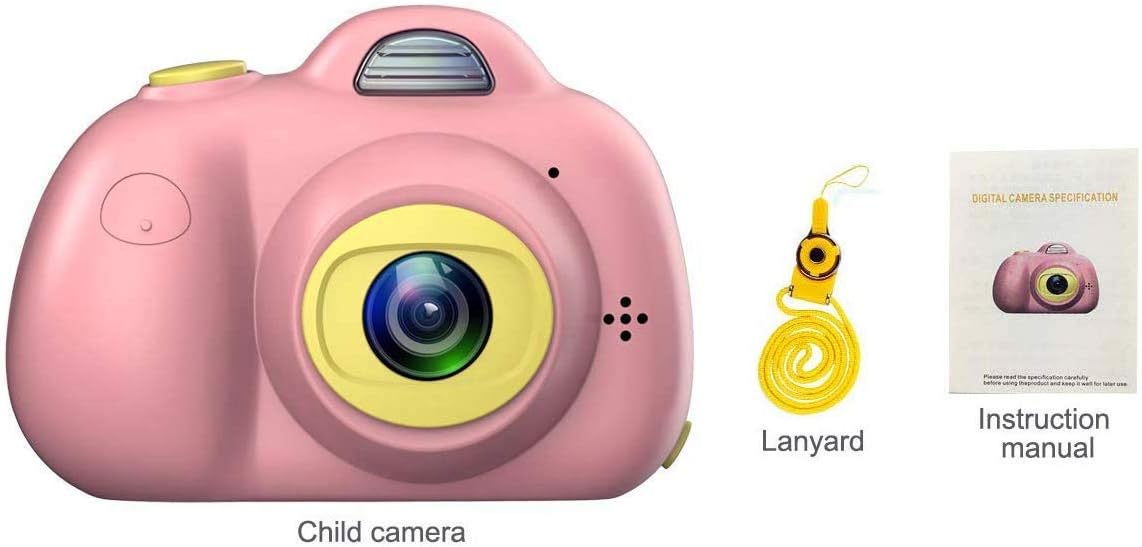 Funspot 📷Anti-Drop Kids Digital Camera 📸 with Soft Silicone Shell & 2.0 inch Screen 📸 (One Camera)