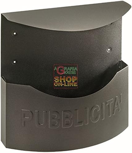 Blinky 27375-30/3- City Advertising Basket with Roof, 38 x 10 x 35 cm, Large, Black