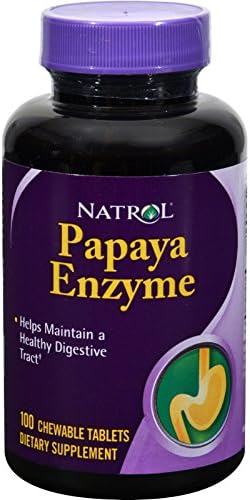 Natrol Papaya Enzyme (100 Chewable Tablets)