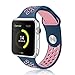 Produktbild Vaxiuja Watch Armband 38mm, Serie 1/2 Sport Armbanduhr Silikonarmband Ersatzarmband Armband for Apple iWatch for Apple Uhr Nike 38mm