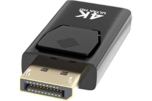 VIEVRE 4K Displayport na HDMI, DP na HDMI, adapter do portu HD z transmisją audio i dobrą rozdzielczością, kompatybilny z monitorem, laptopem, projektorem, telewizorem