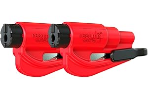 Resqme GBO-RQMTWIN-ROT Car Escape Tool, Red, 2 Resqme